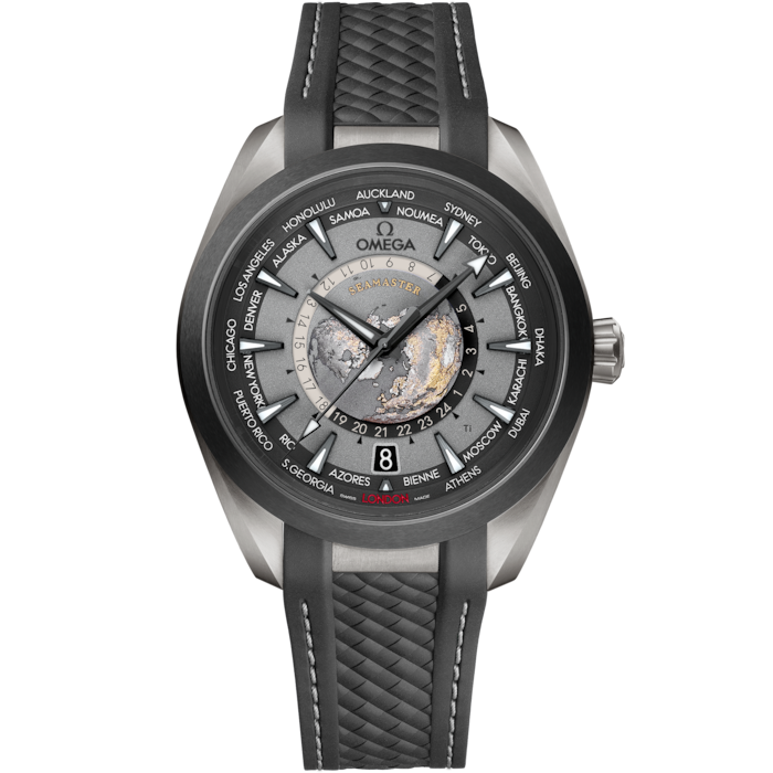 שעון Omega Seamaster Aqua Terra 150M GMT Worldtimer 43mm דגם: 220.92.43.22.99.001 (העתק)